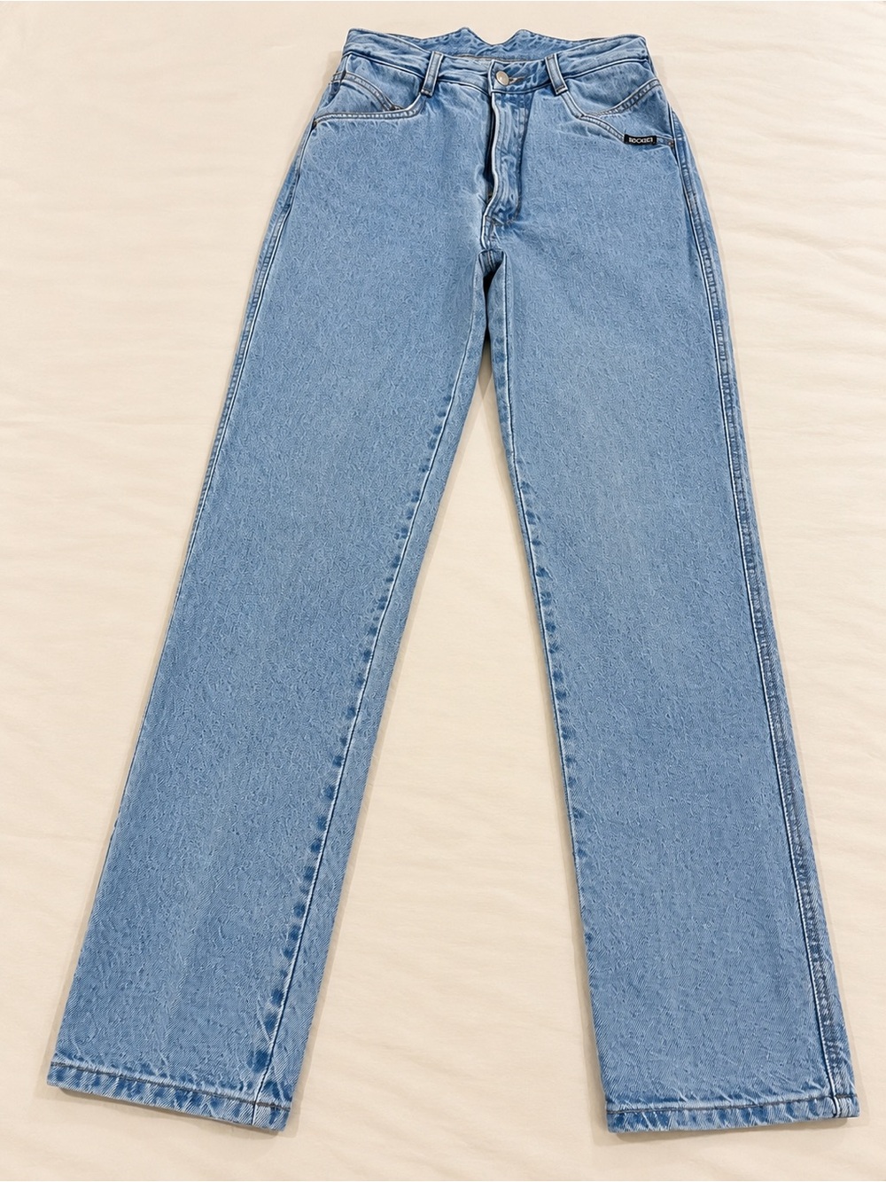 Vintage Rockies Bareback Jeans 26x31 High Rise Western USA Made